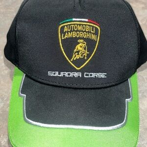 AUTOMOBILI LAMBORGHINI SQUADRA COURSE HAT OSFM ***RARE***